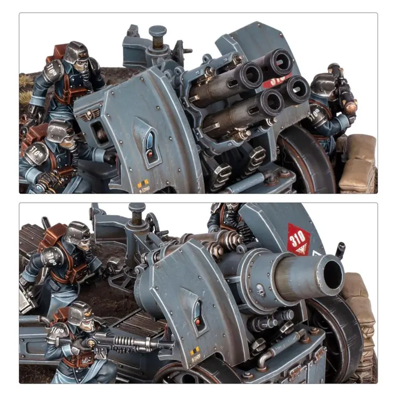 Krieg artillery team, astra militarum, warhammer 40k, games workshop, model 47-78